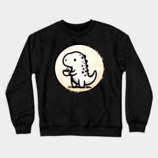 Kawaii Tea rex Crewneck Sweatshirt